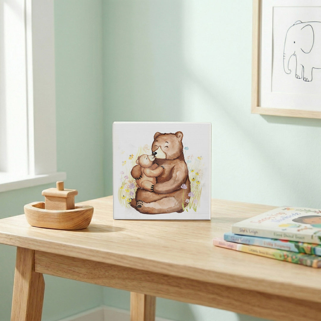 Mama Baby Bear Art