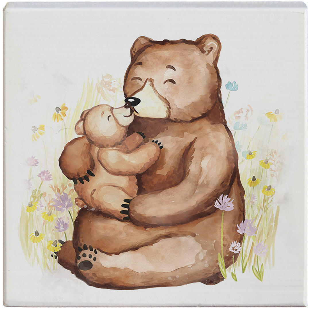 Mama Baby Bear Art