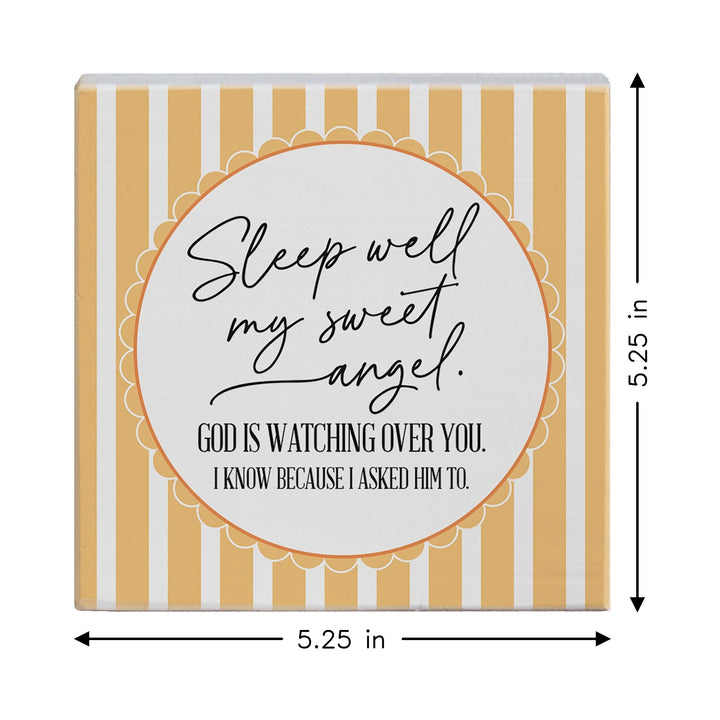 Sleep Well Angel Stripes