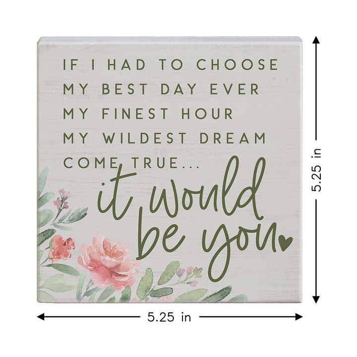 It Would Be You