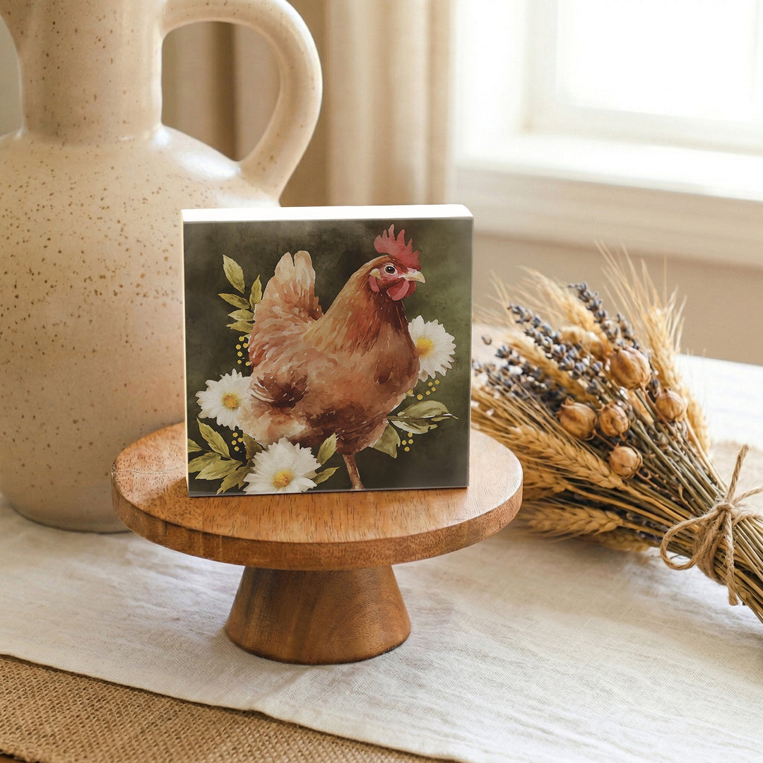 Floral Chicken