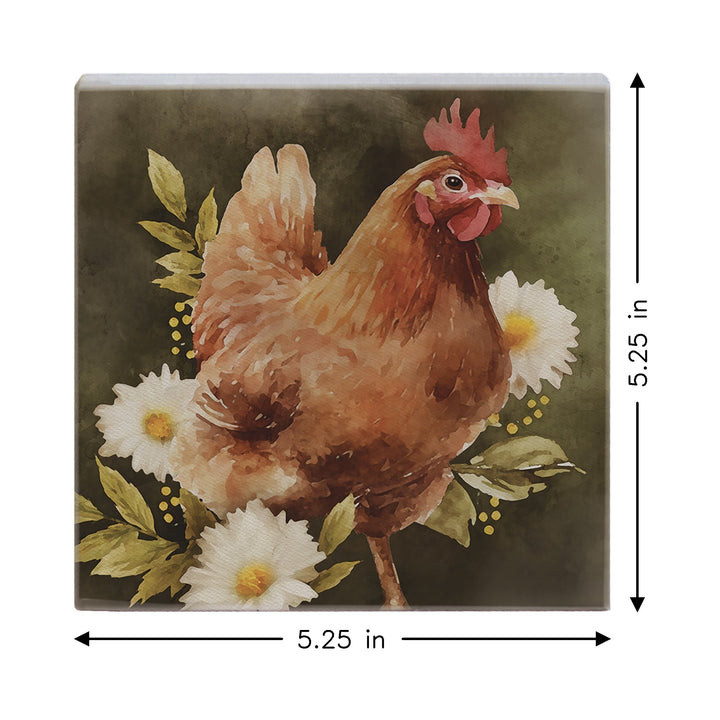 Floral Chicken
