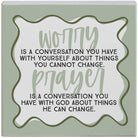 Worry Prayer Green