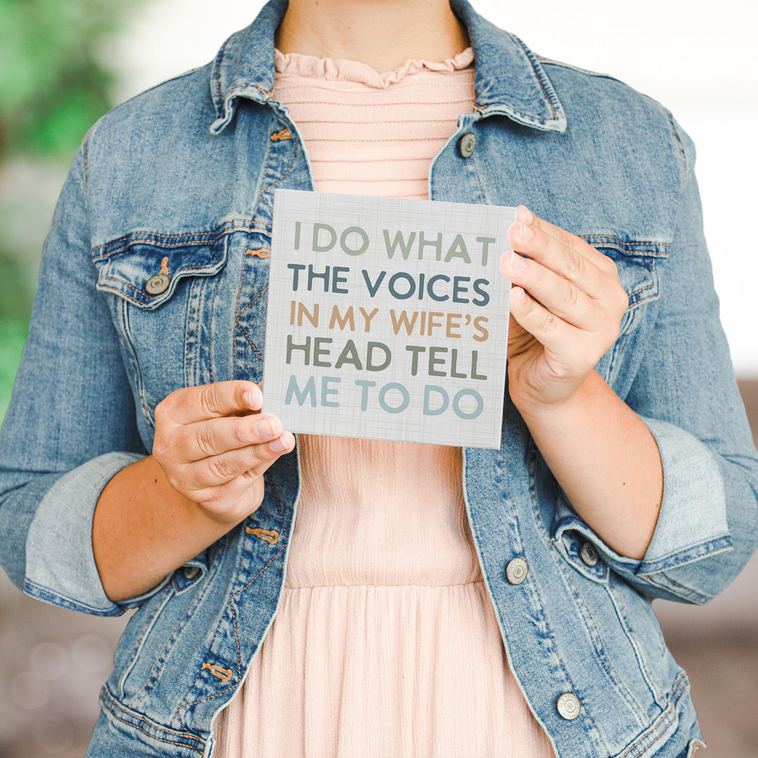 Voices Wife's Head