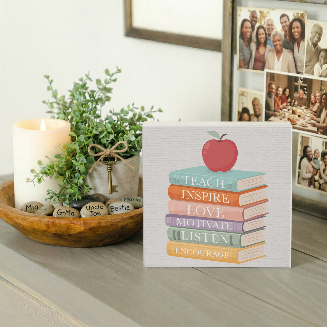 Book Stack Apple