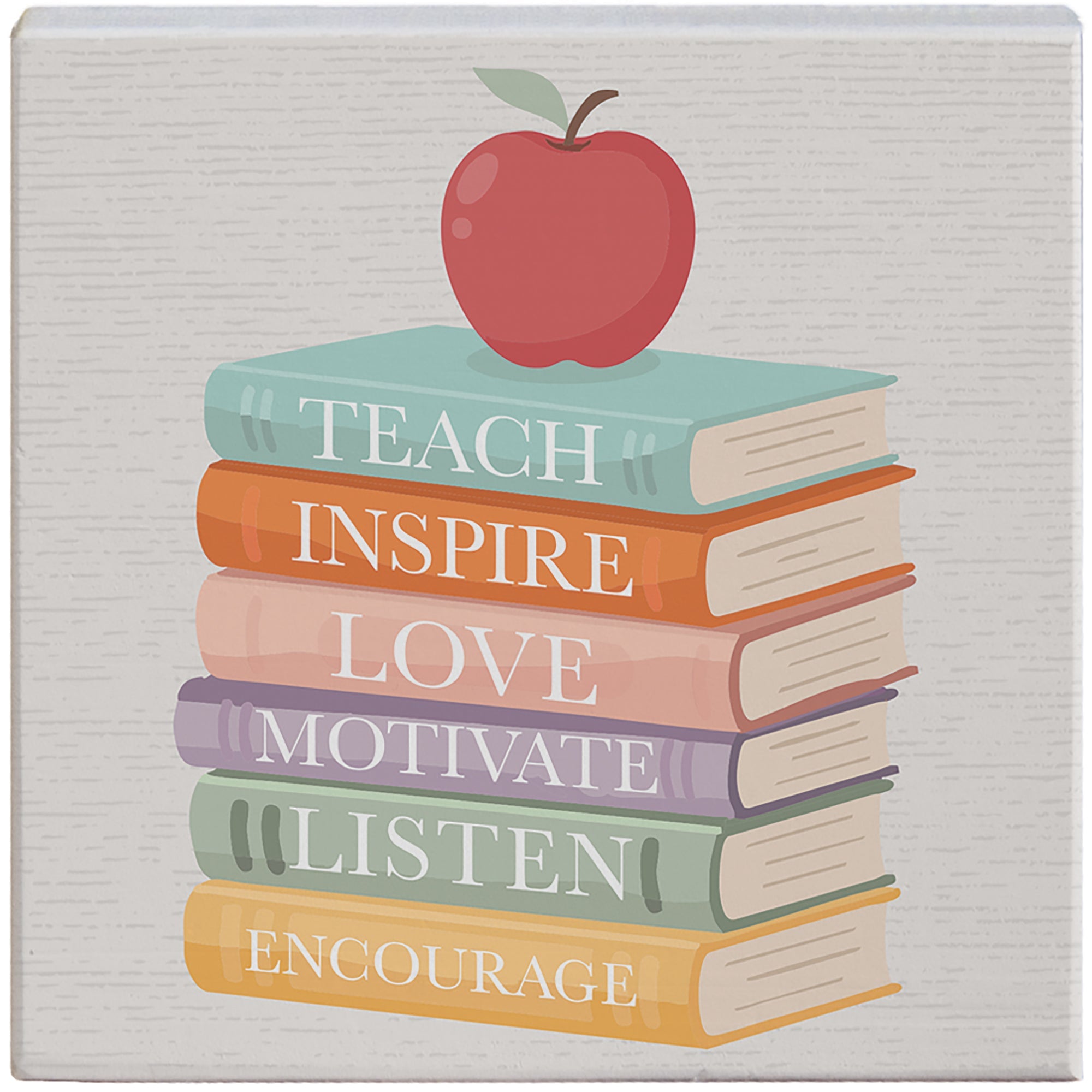 Book Stack Apple