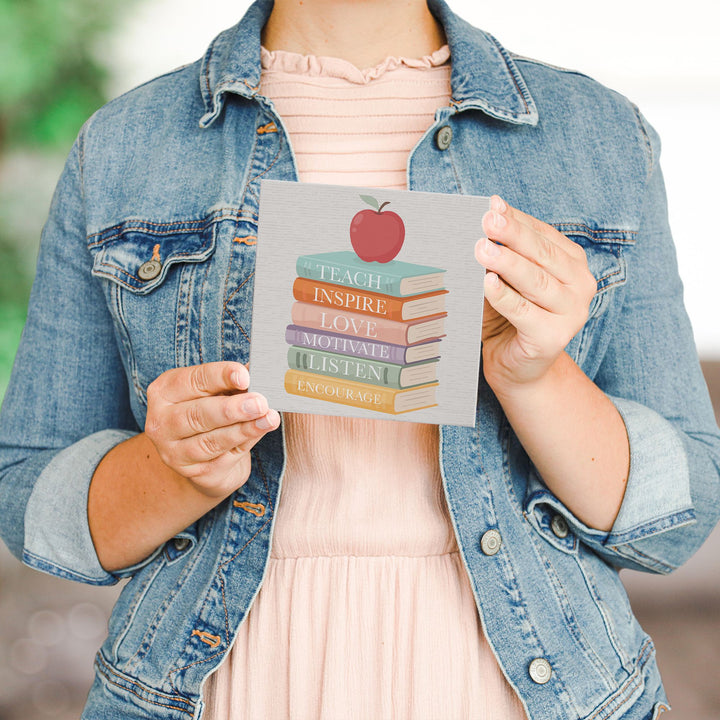 Book Stack Apple