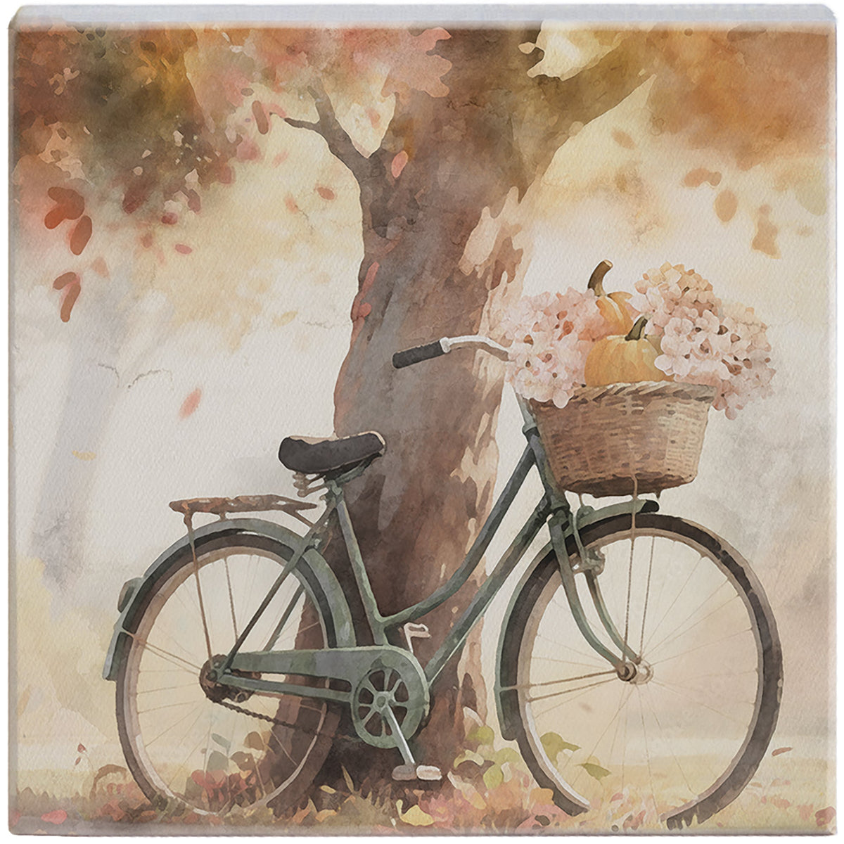 Fall Hydrangea Bike