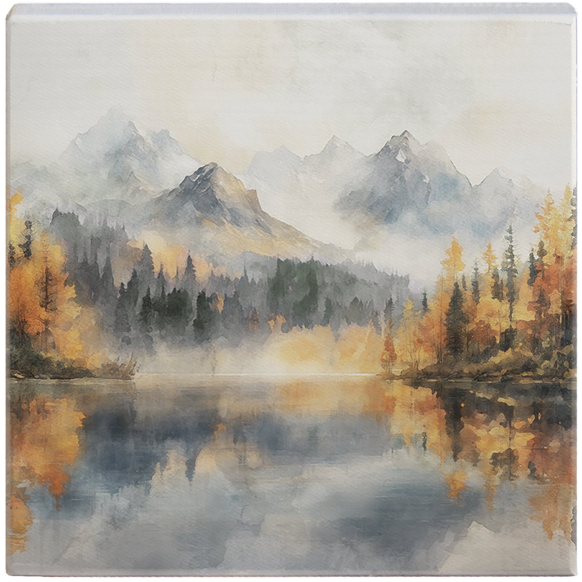 Fall Mountain Scene