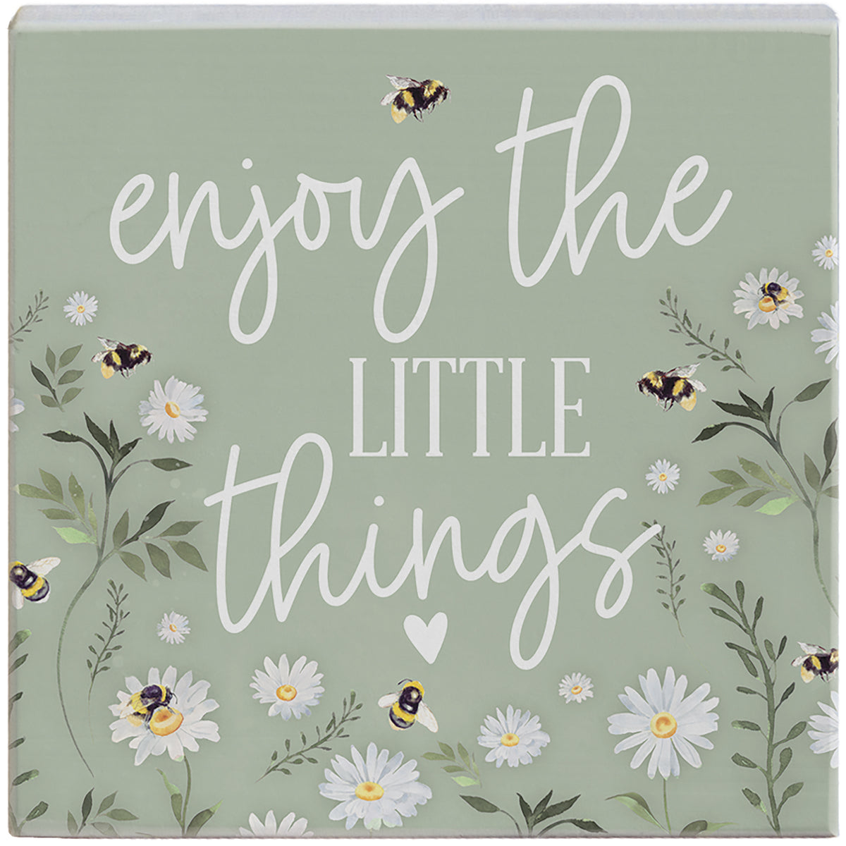 Enjoy Little Bees Daisies