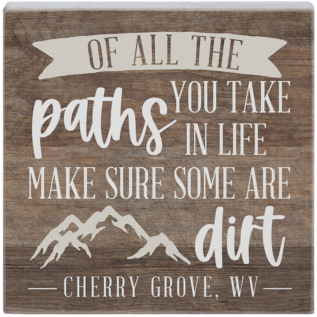 All The Paths Dirt Wood LOC