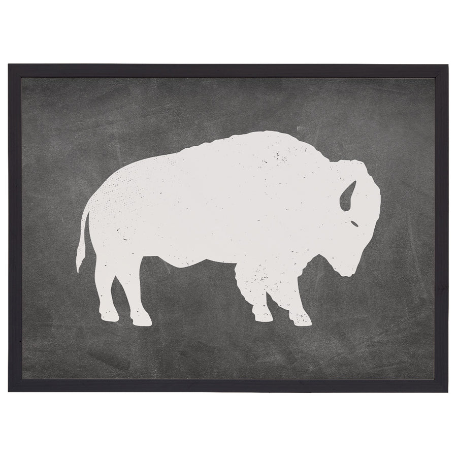 White Bison Vector