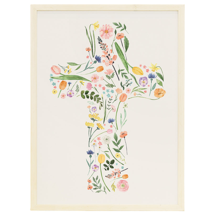 Floral Cross