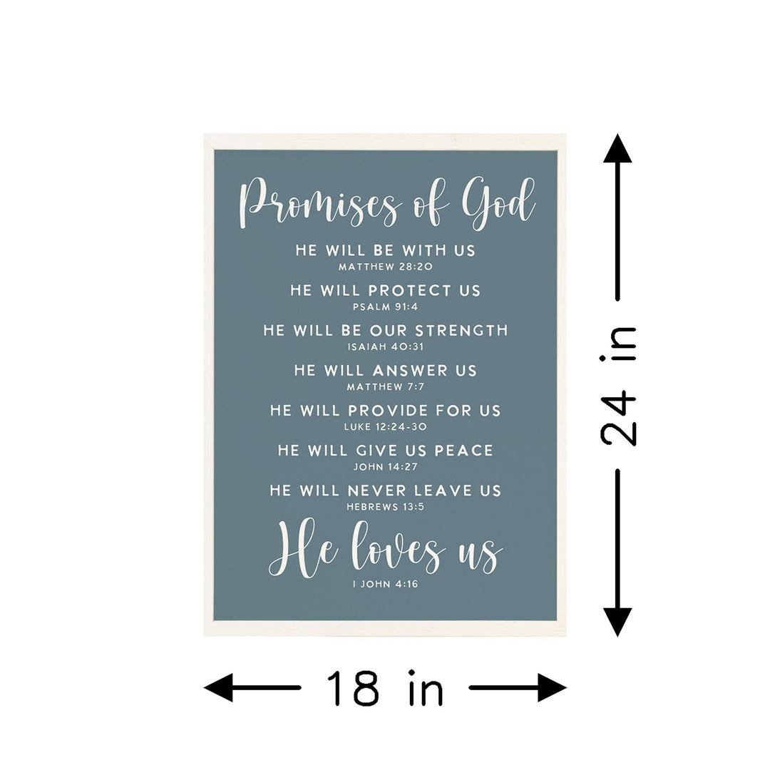 Promises Of God Blue