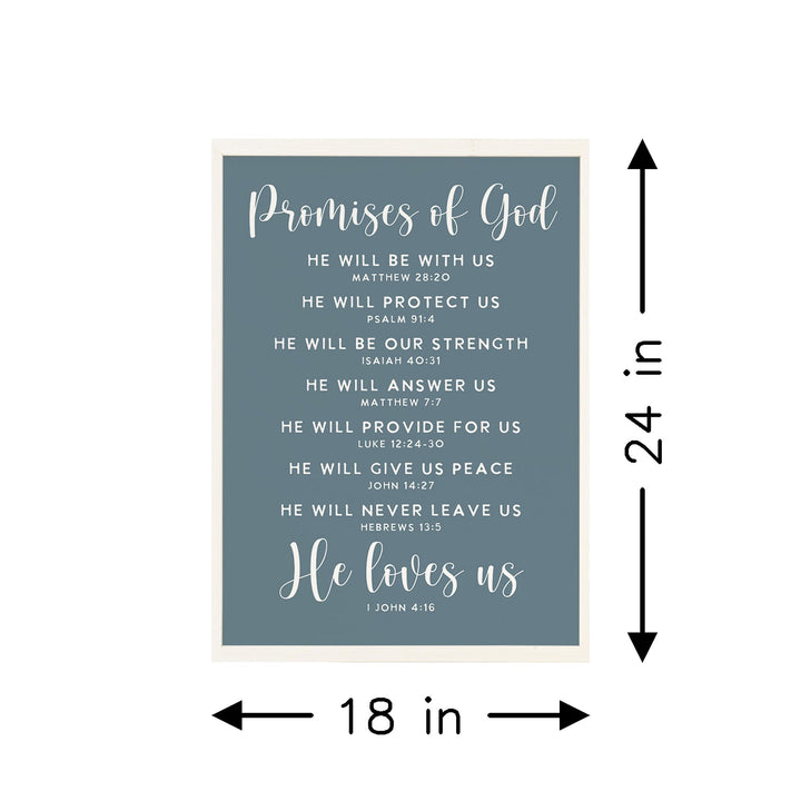 Promises Of God Blue