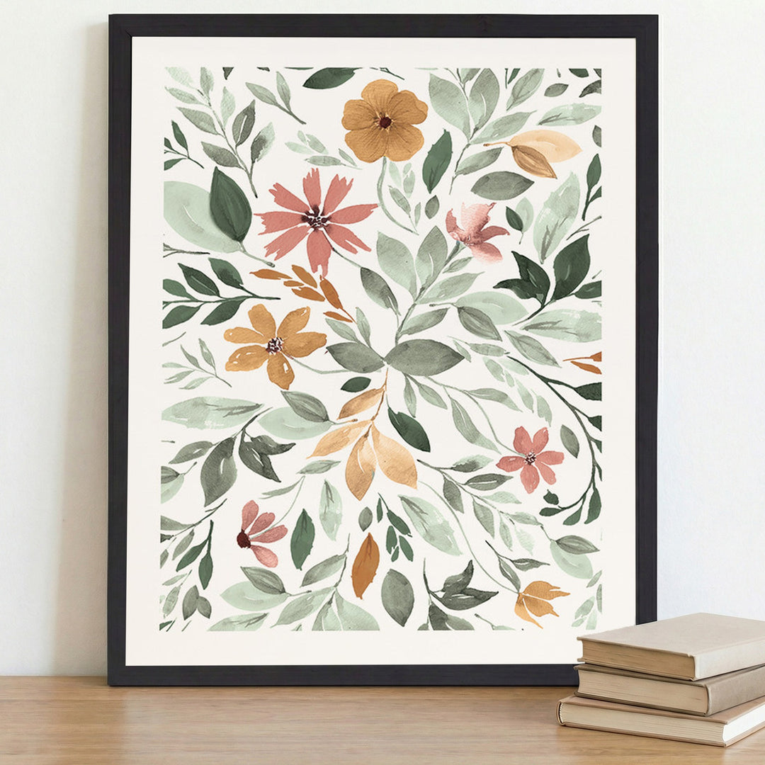 Floral Leaves Pattern