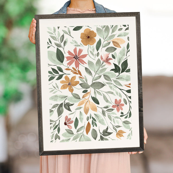 Floral Leaves Pattern