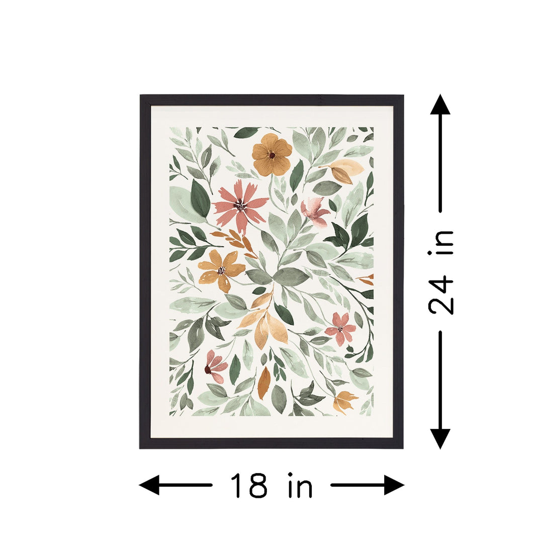 Floral Leaves Pattern