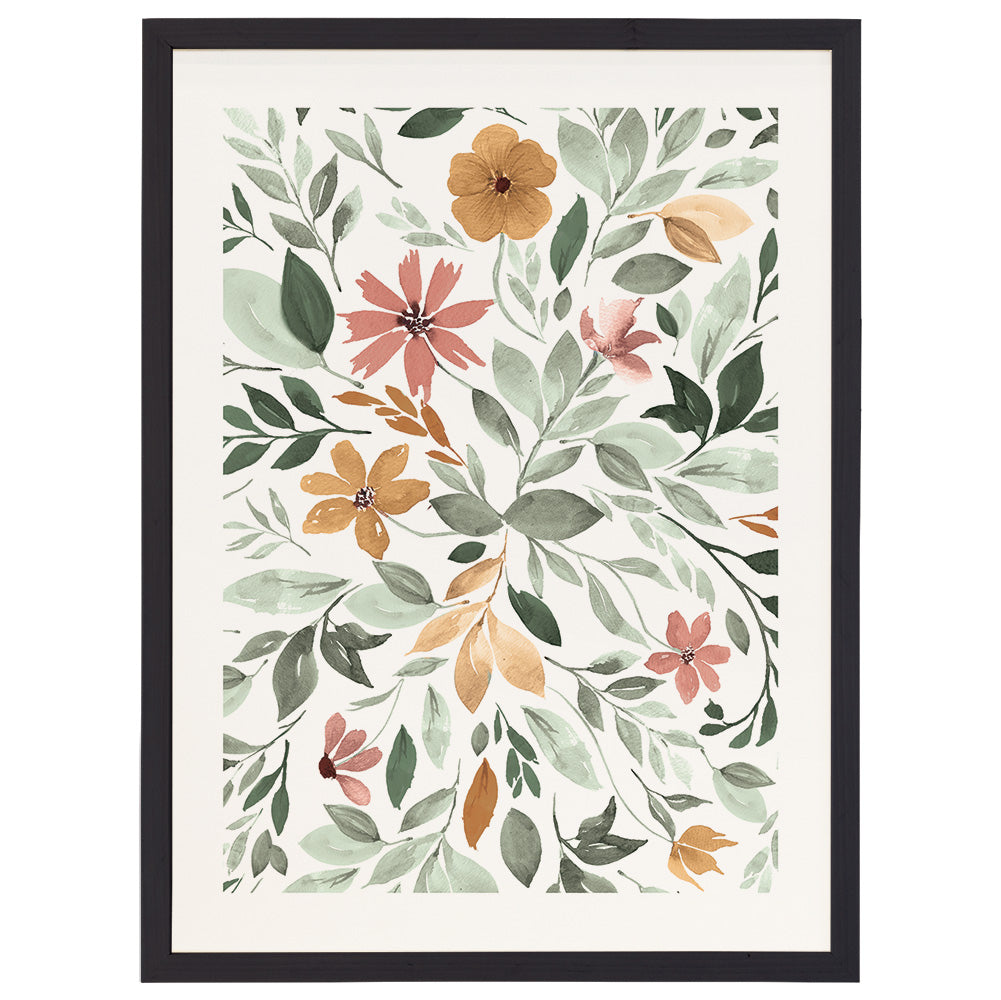 Floral Leaves Pattern