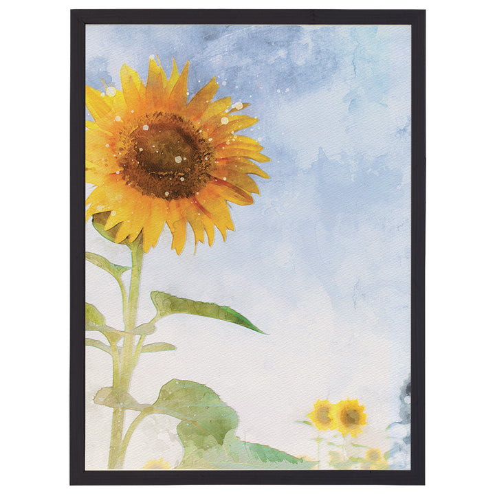 Watercolor Sunflower