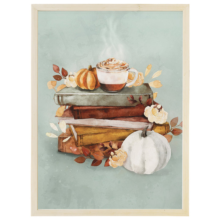 Fall Books Coffee