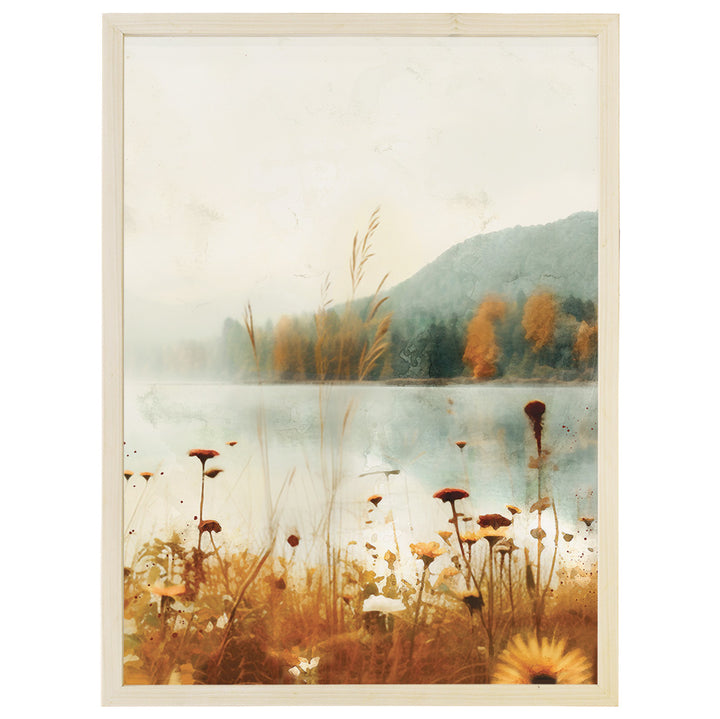 Autumn Wildflowers Lake