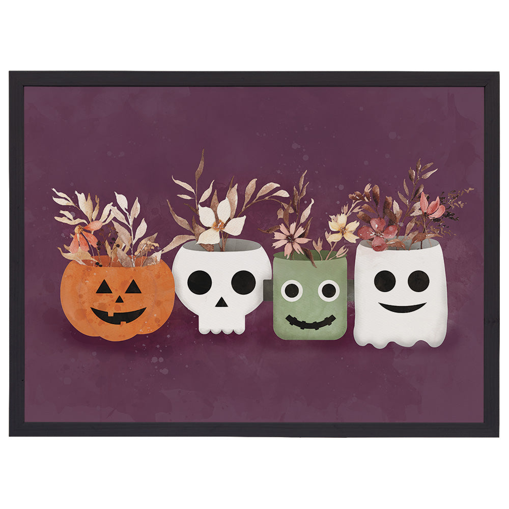 Halloween Floral Pots