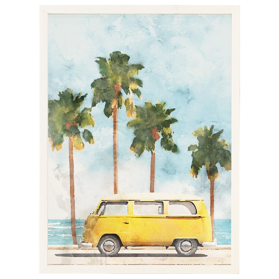 Yellow Van Beach