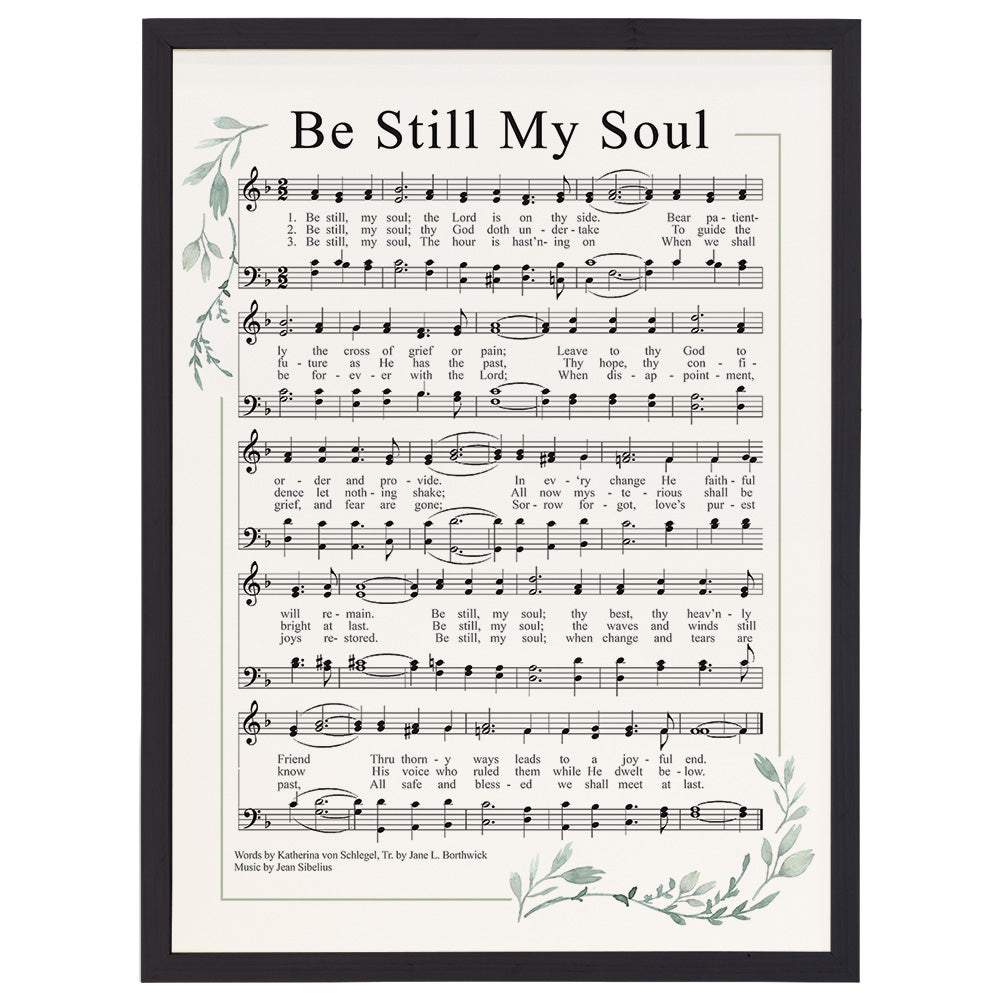 Be Still Soul Hymn