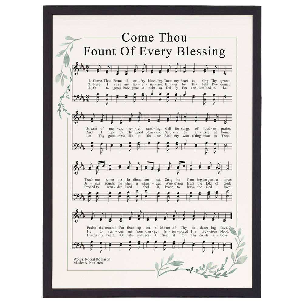 Come Thou Fount Hymn