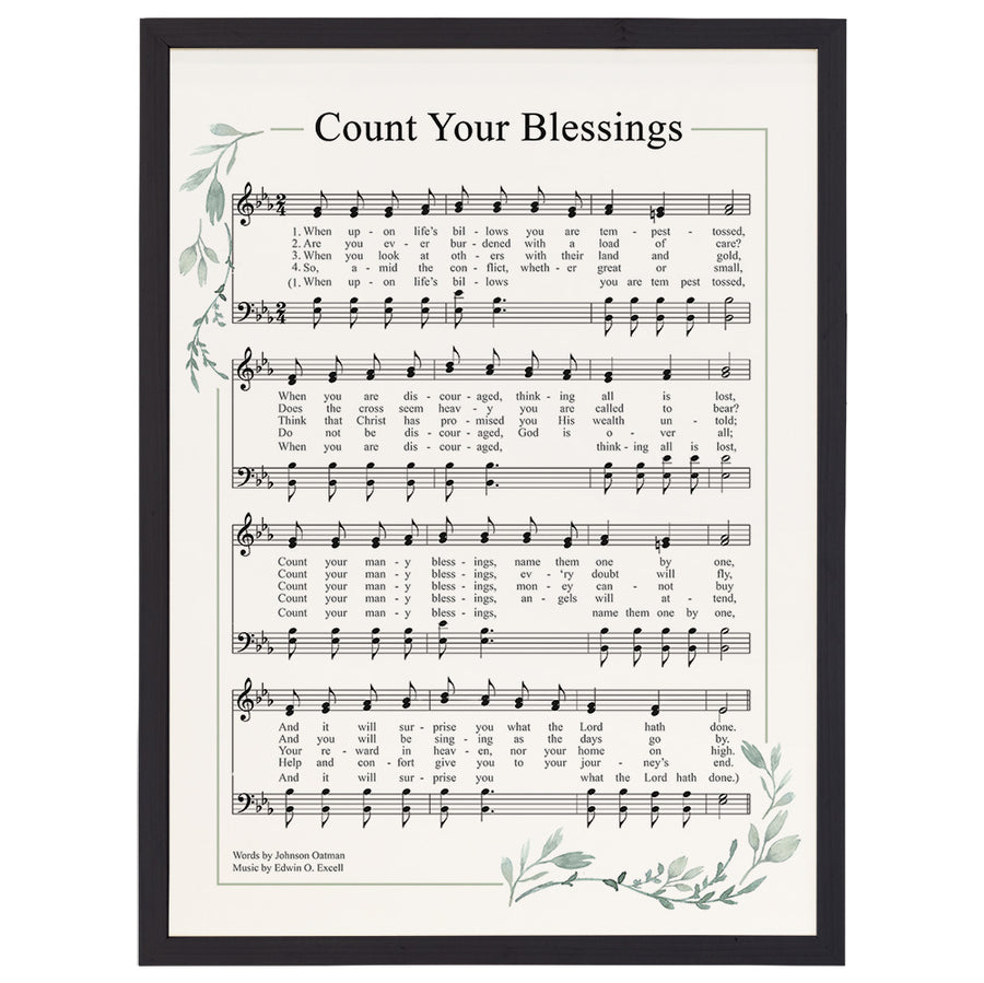 Count Blessings Hymn