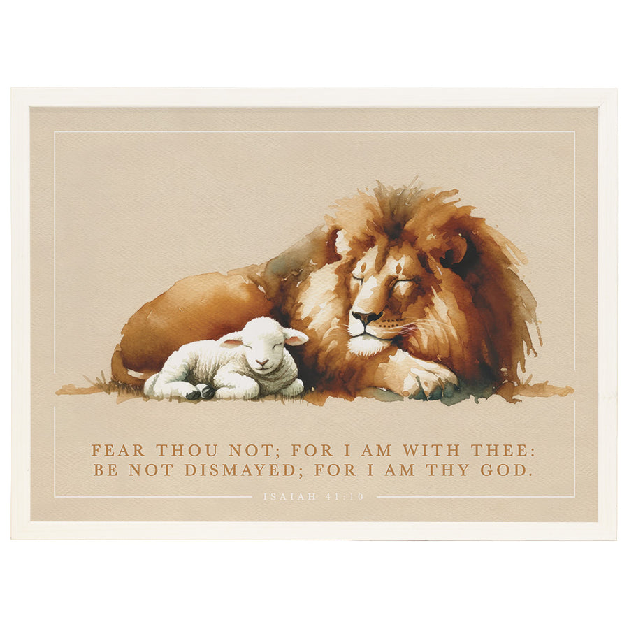 Fear Not Lion Lamb