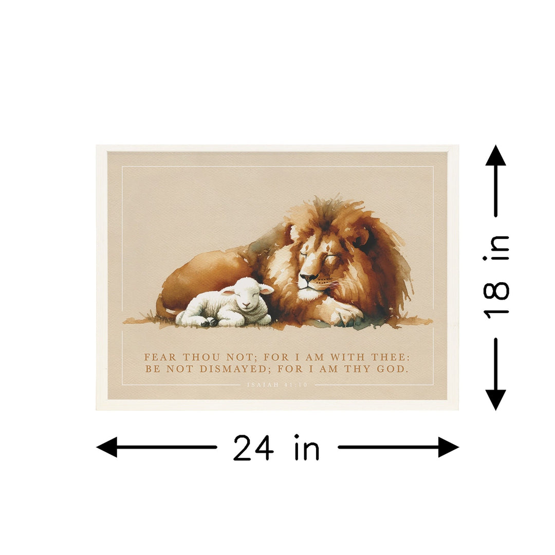 Fear Not Lion Lamb