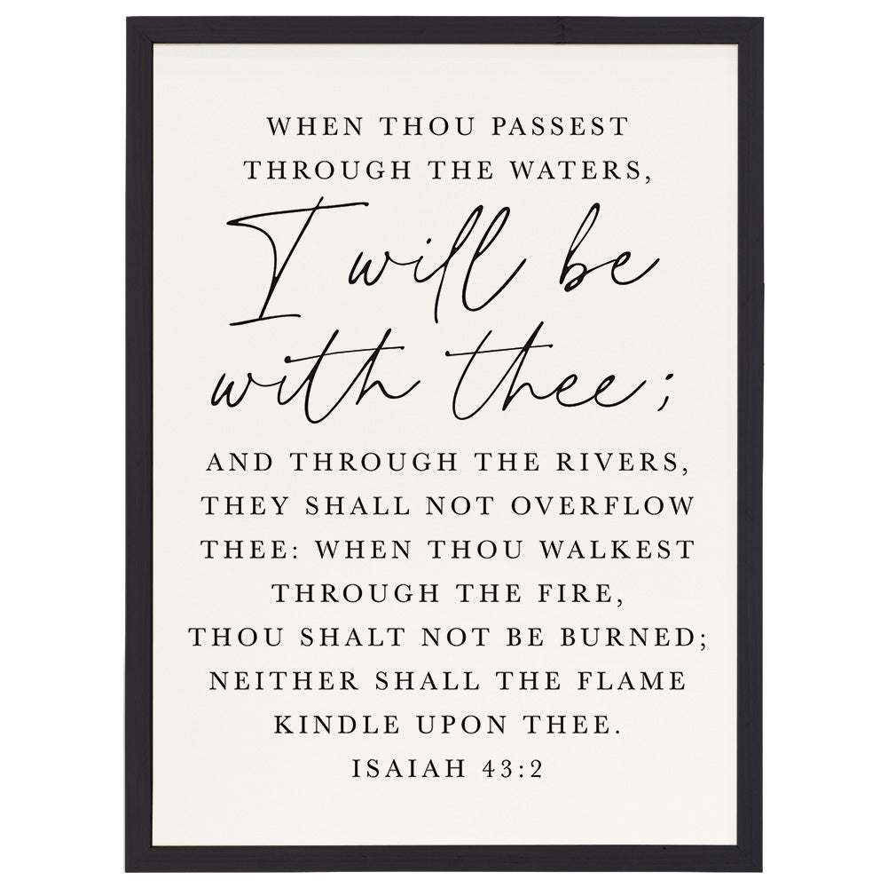 I Will Be With Thee