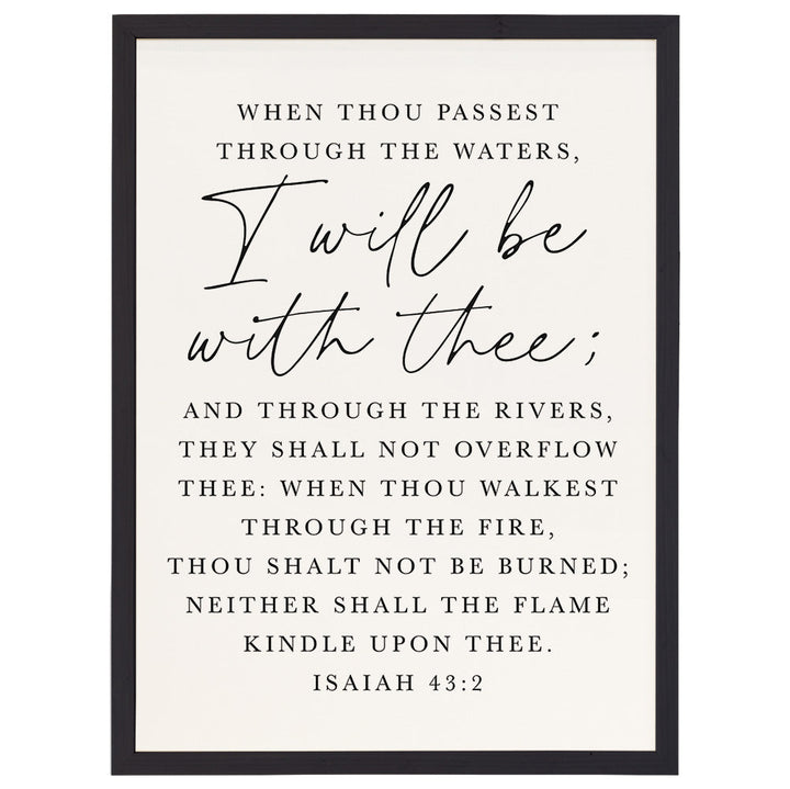 I Will Be With Thee