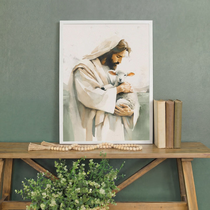 Jesus And Lamb