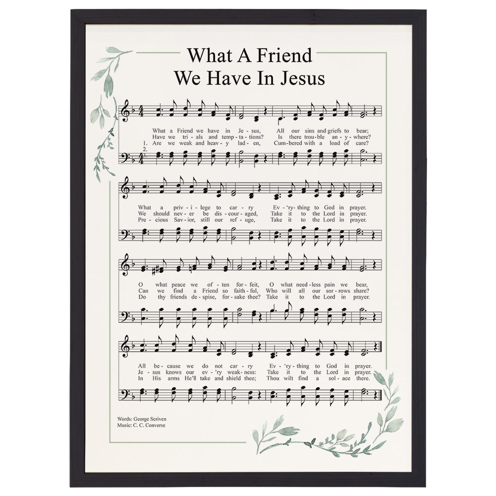 What A Friend Hymn