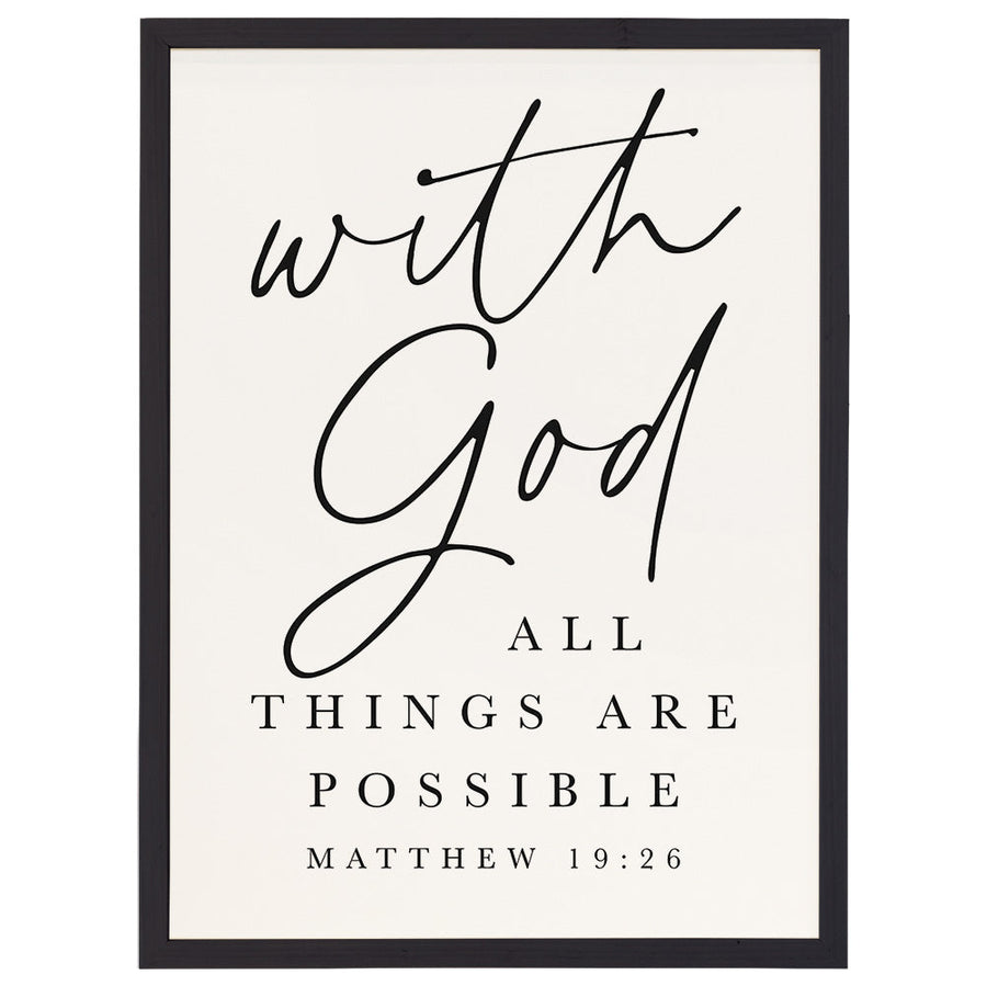 With God Possible