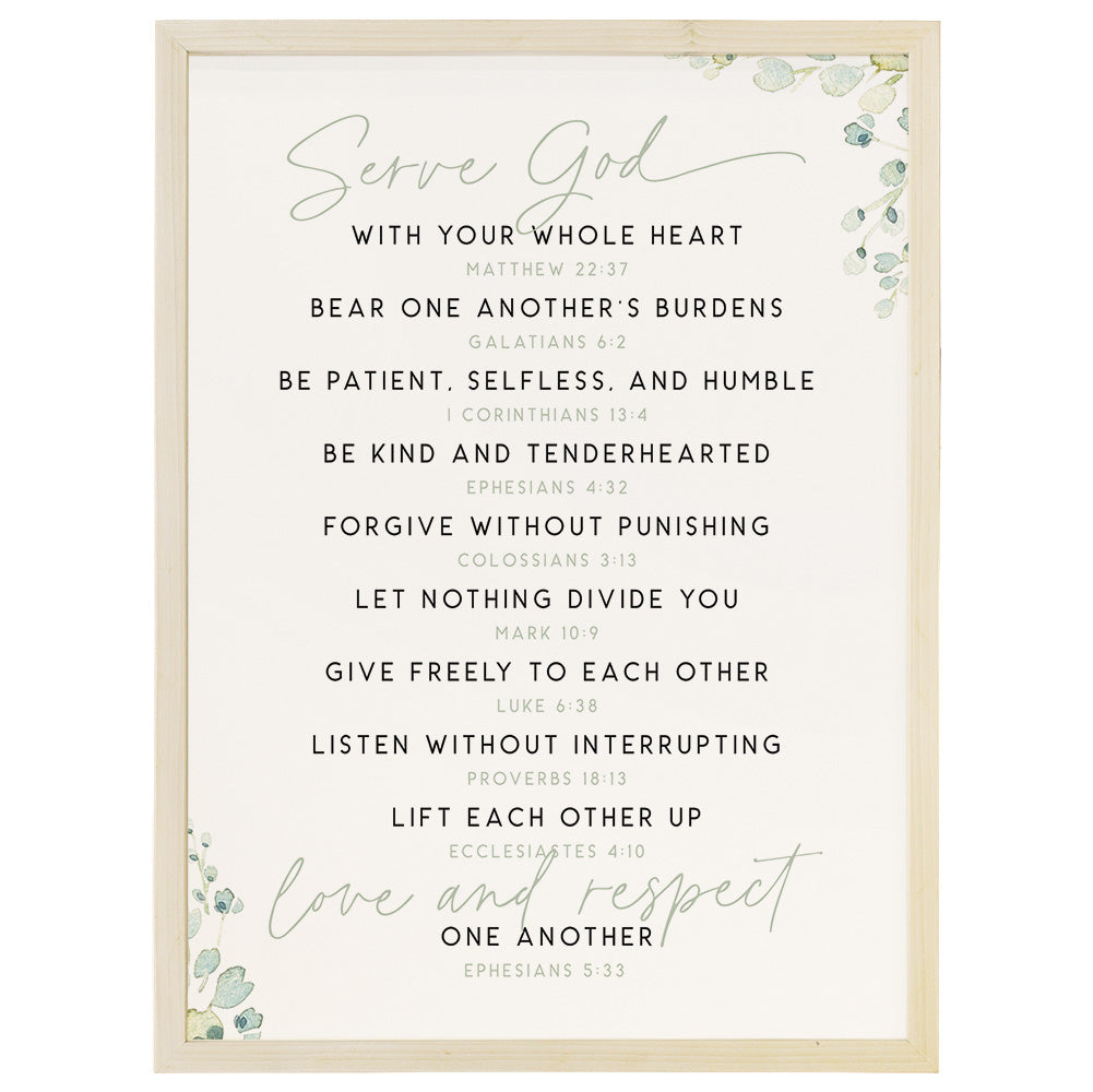 Serve God Love