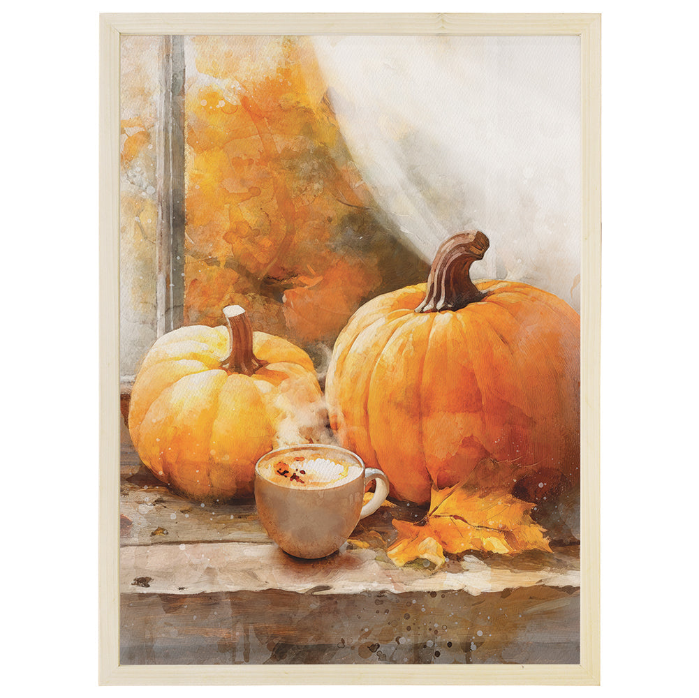Coffee Fall Window Sill