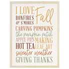 I Love Fall Collage