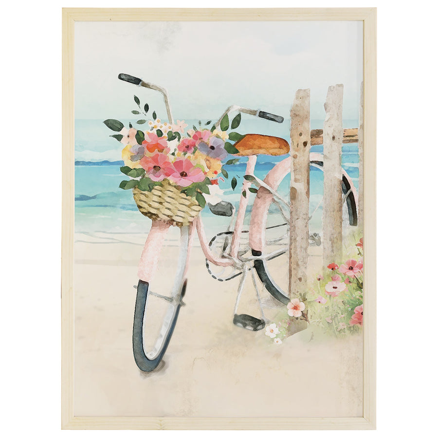 Beach Bike Flowers