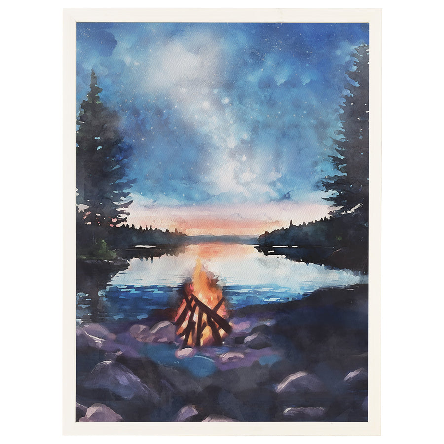 Lakeside Campfire