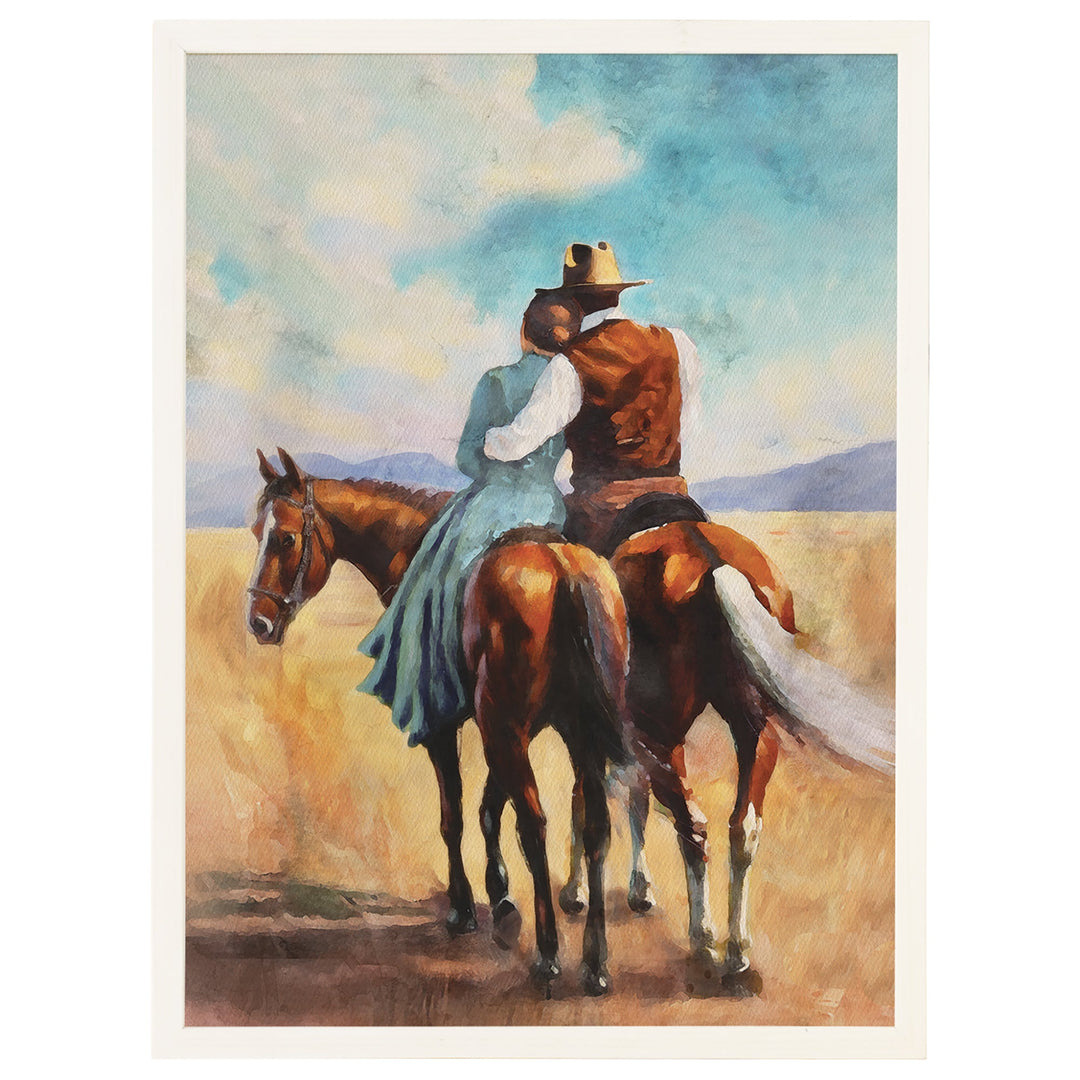 Prairie Couple Horses