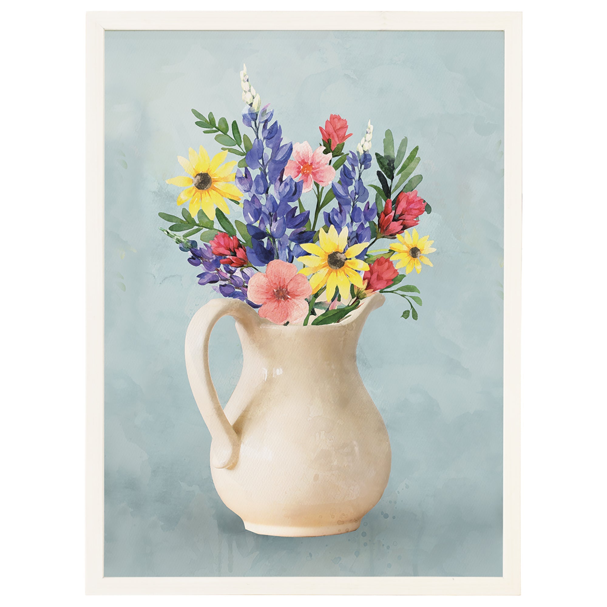 Wildflowers Pitcher Art