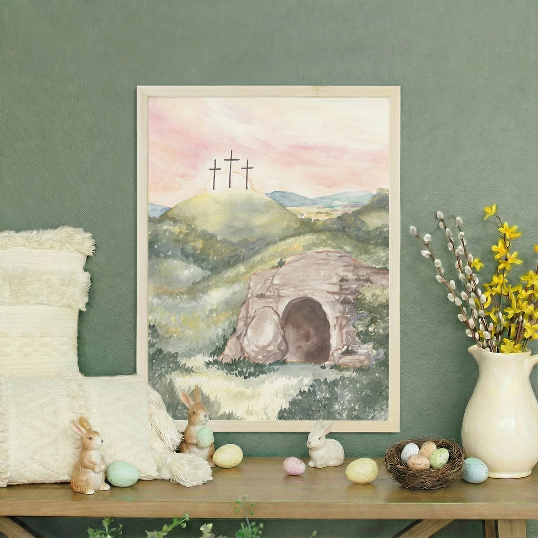 Empty Tomb Sunrise Art