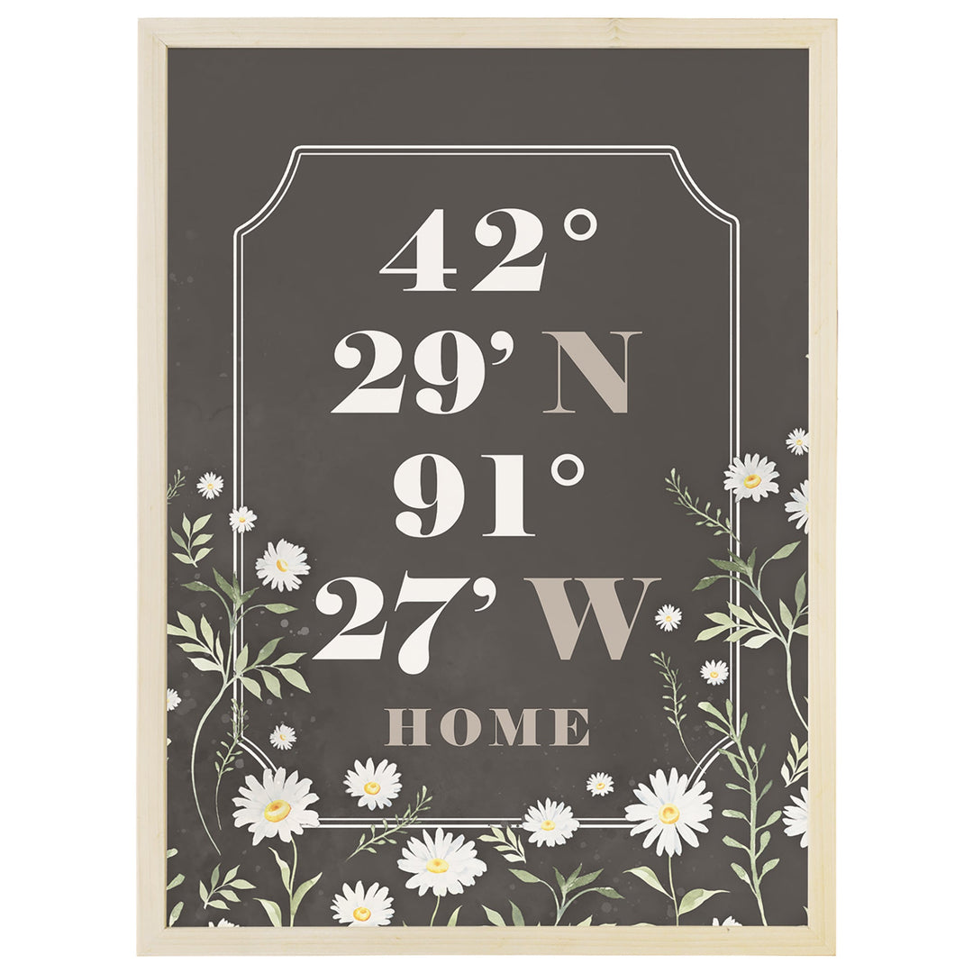 Coordinates Gray Daisies LOC