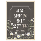 Coordinates Gray Daisies LOC