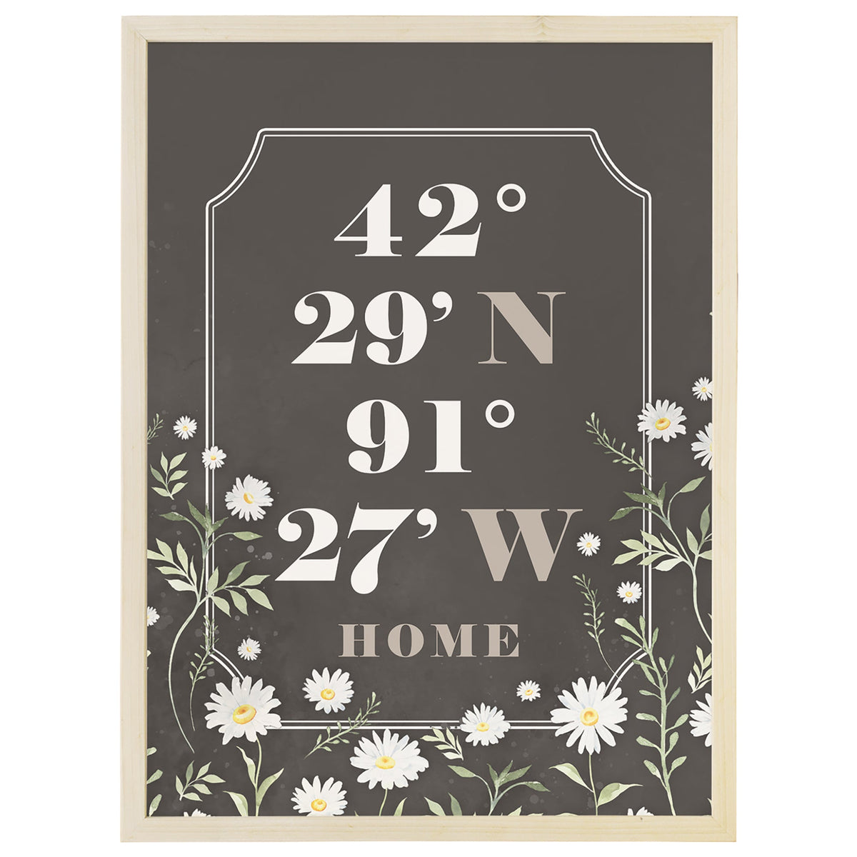 Coordinates Gray Daisies LOC