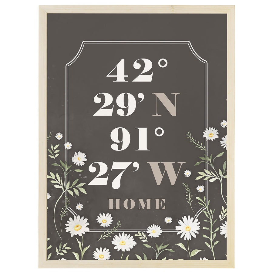 Coordinates Gray Daisies LOC